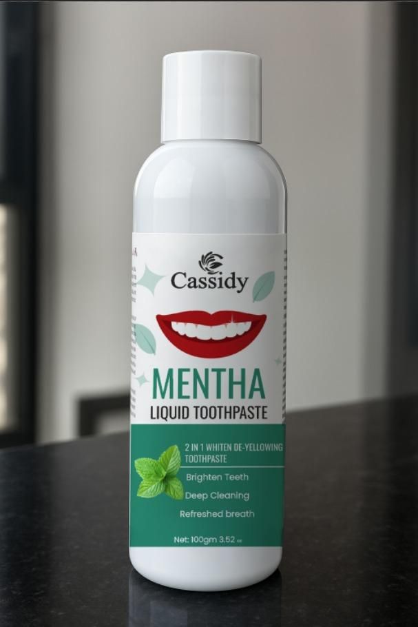 Mentha Liquid Toothpaste – Refreshing Mint Formula, 200g (Pack of 2)