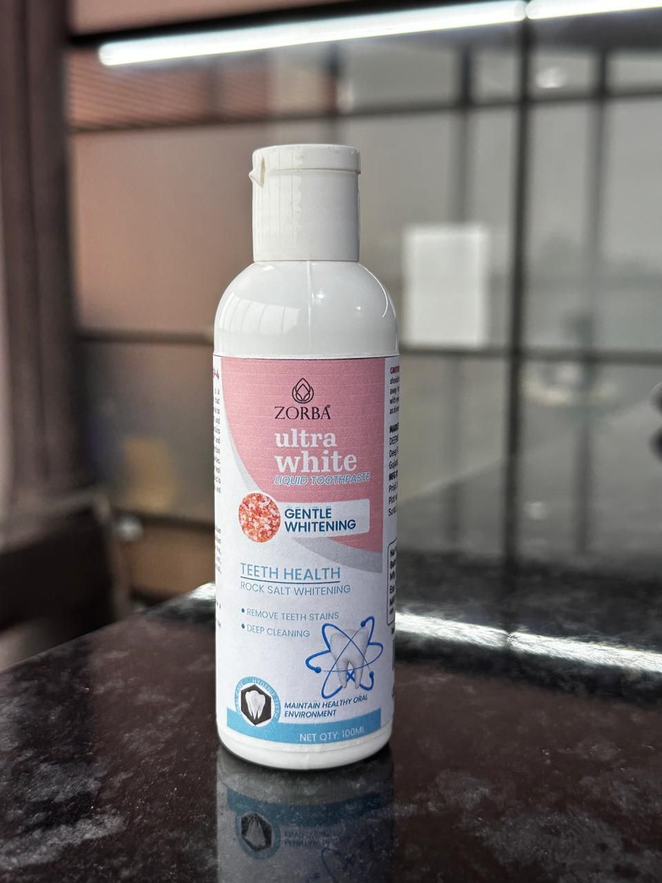 Ultra White Liquid Toothpaste – Deep Cleaning & Whitening Formula, 200ml (Pack of 2)