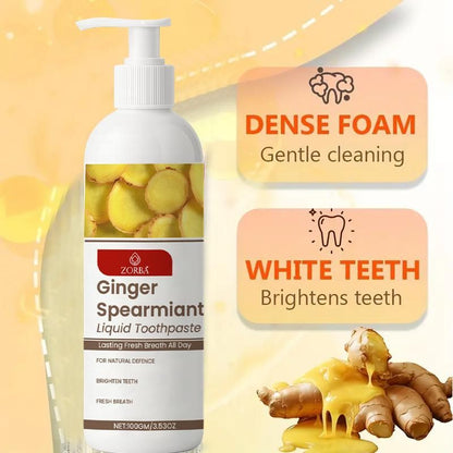 Zorba Ginger Spearmint Toothpaste – Natural Herbal Oral Care, 100gm (Pack of 1)