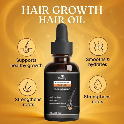Cassidy Hair Growth Hair Oil 60ml Pack of 2