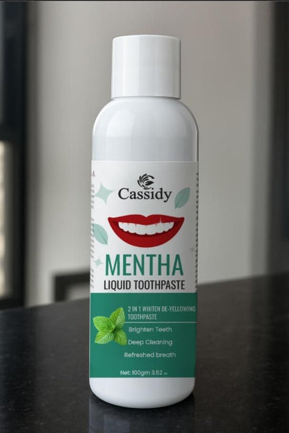 Mentha Liquid Toothpaste – Refreshing Mint Formula, 200g (Pack of 2)