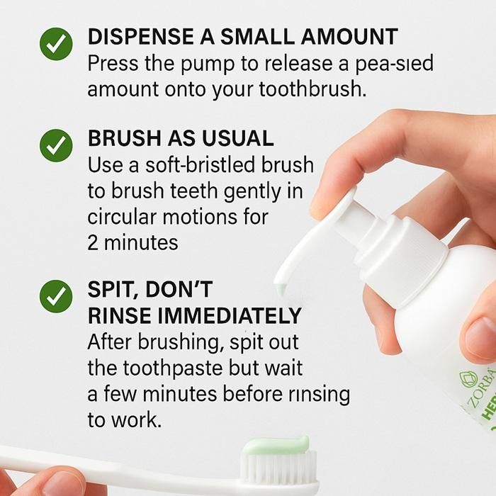 Zorba Herbal Toothpaste 5 in 1 – Natural Oral Care, 100g (Pack of 2)