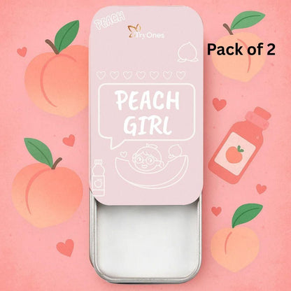 TryOnes PEACH GIRL Solid Perfume for Women 12gram (Pack of 2)