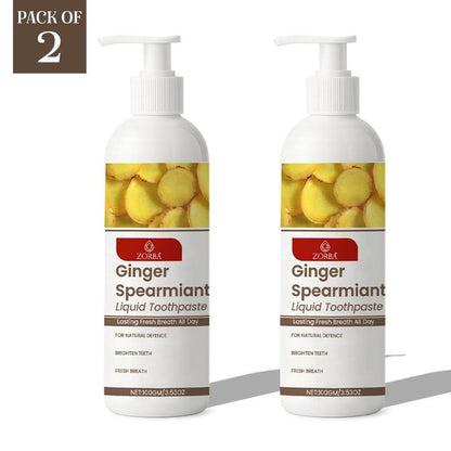 Zorba Ginger Spearmint Toothpaste – Natural Herbal Oral Care, 100gm (Pack of 1)