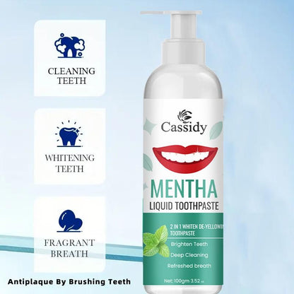 Mentha Liquid Toothpaste – Refreshing Mint Formula, 200g (Pack of 2)