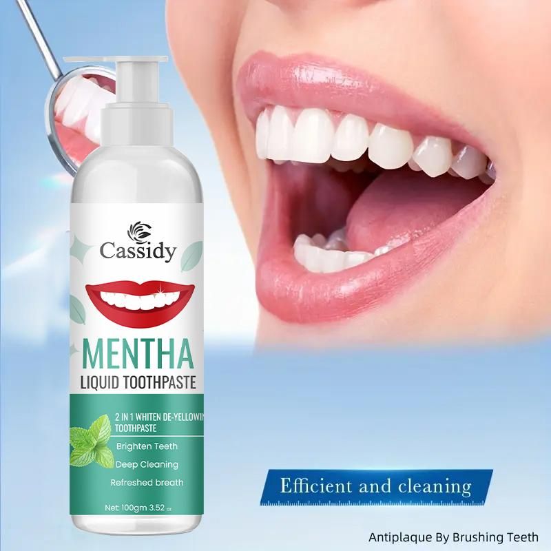 Mentha Liquid Toothpaste – Refreshing Mint Formula, 200g (Pack of 2)