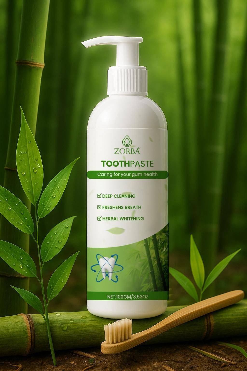 Gum Care Toothpaste – 200g Herbal Formula for Gum Health & Fresh Breath (Pack of 2)