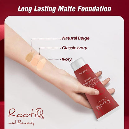 Red Diamond Plant Extract Liquid Foundation – Flawless Coverage & Hydration, 100g (Pack of 2)