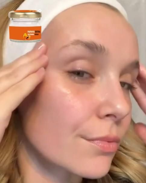 Papaya Whitening Cream – 50ml Natural Brightening & Skin Lightening Moisturizer